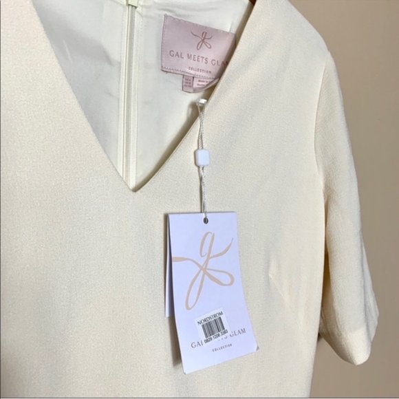 Gal Meets Glam Collection Edith Crepe City Dress - Picture 5 of 6